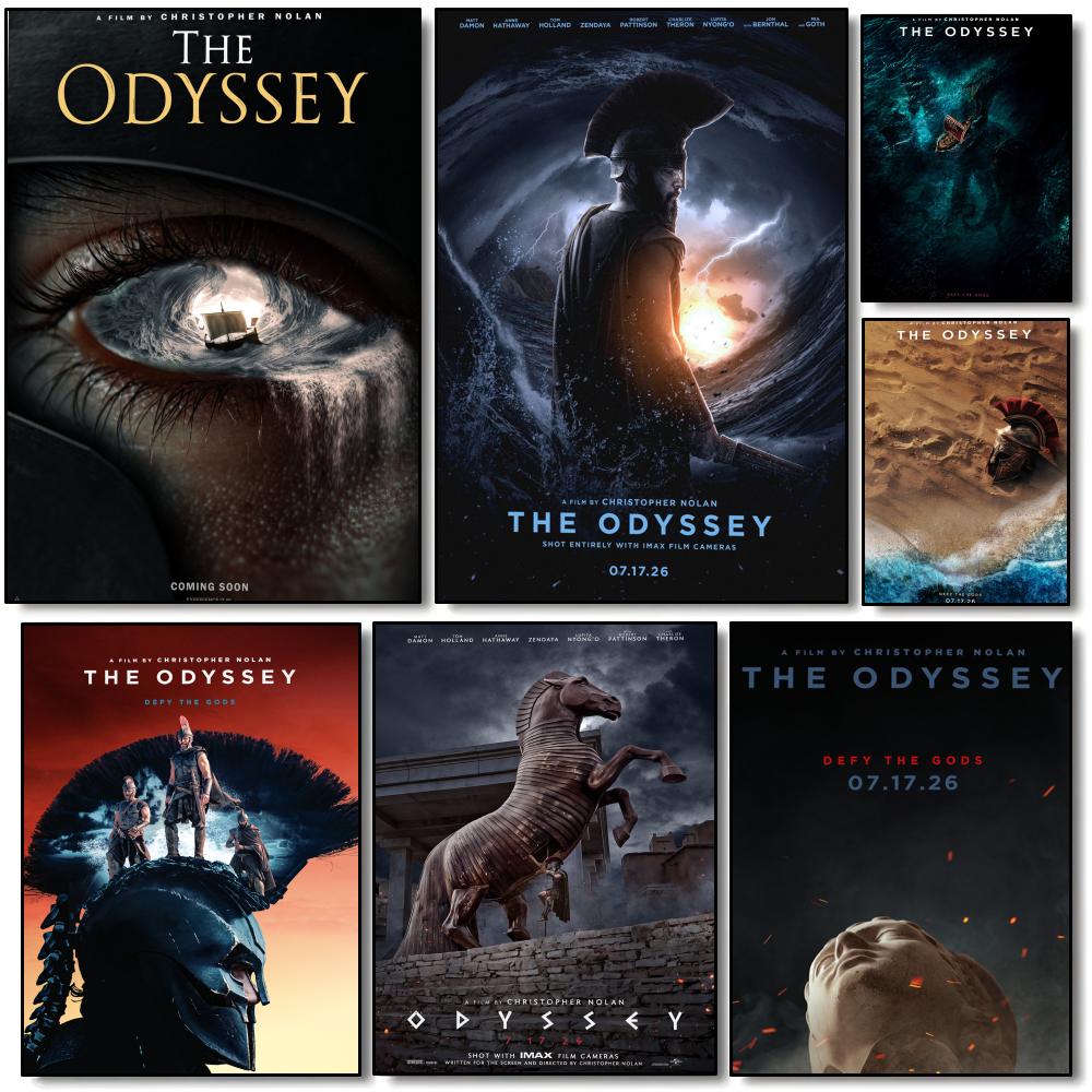 Interior Design Poster - Film „The O-Odyssey“, cooles Poster, moderne