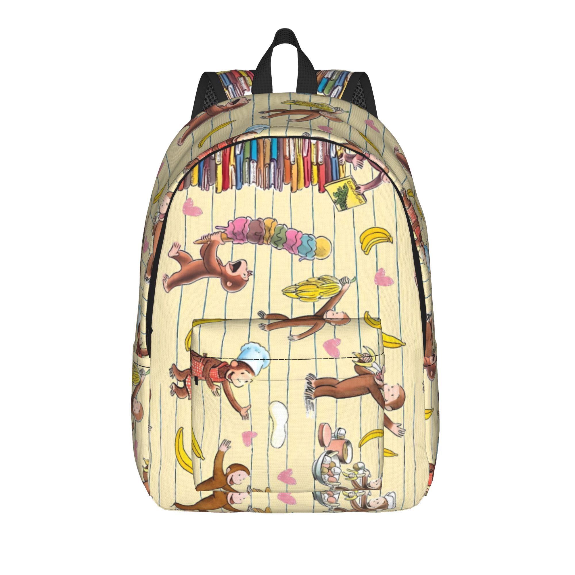 Interior Design University - C-Curious George Rucksack für Teenager, strapazierfähige
