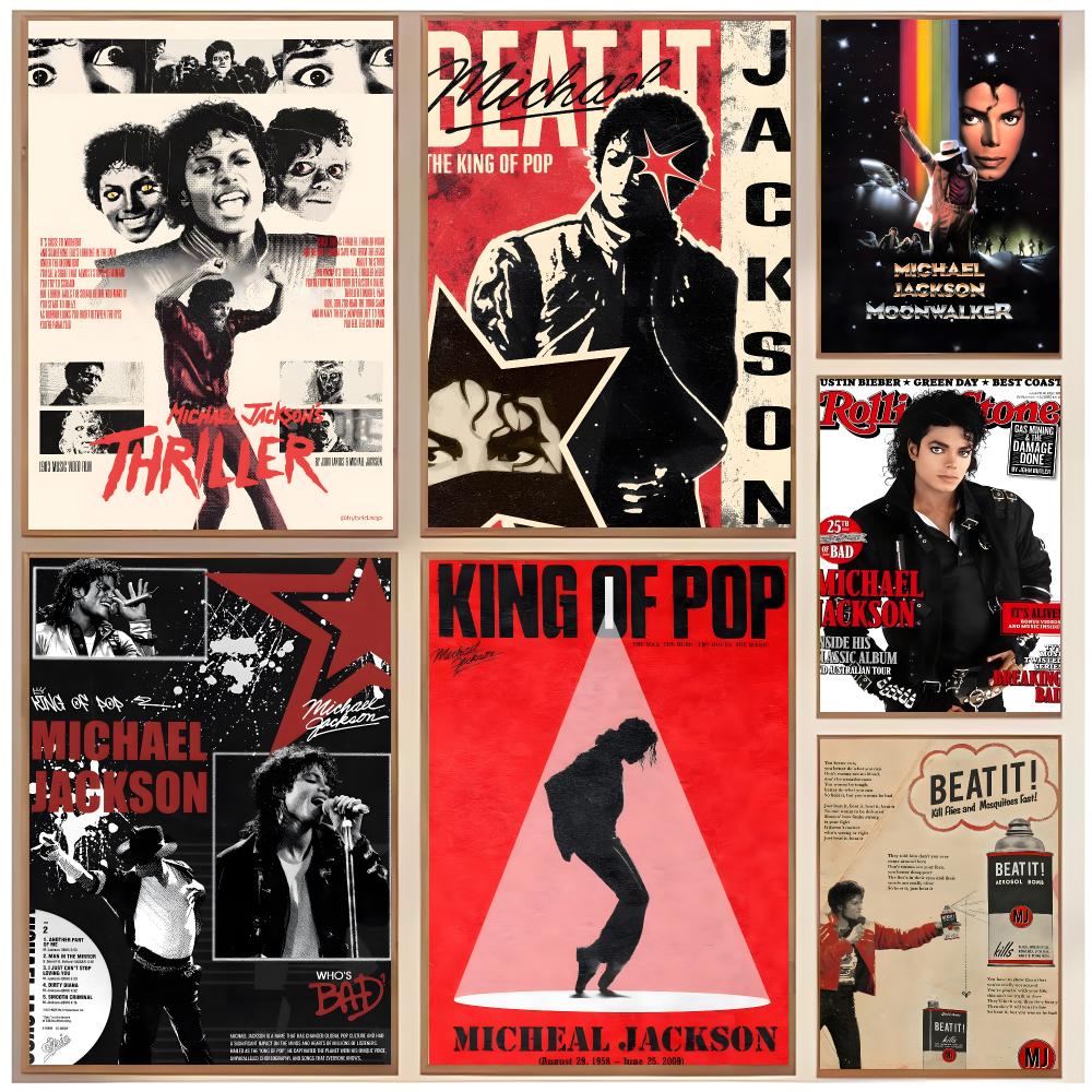 Interior Design Poster - Pop-Tänzer M-Michael Jackson Poster Klassisches Innendesign