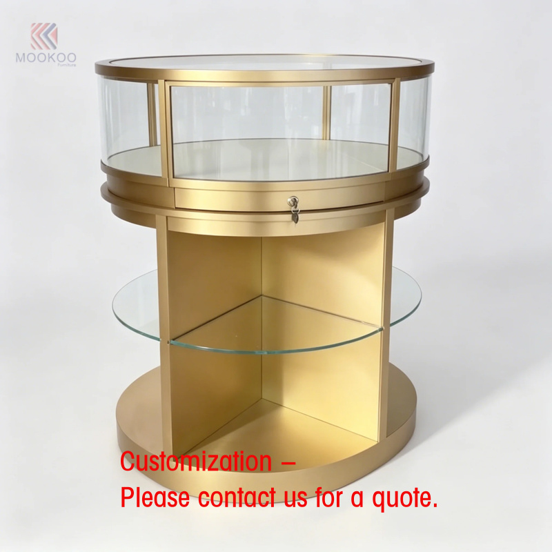 Interior Designer - Maßgeschneidertes Goldgeschäft-Innendesign Wangdian Vitrine