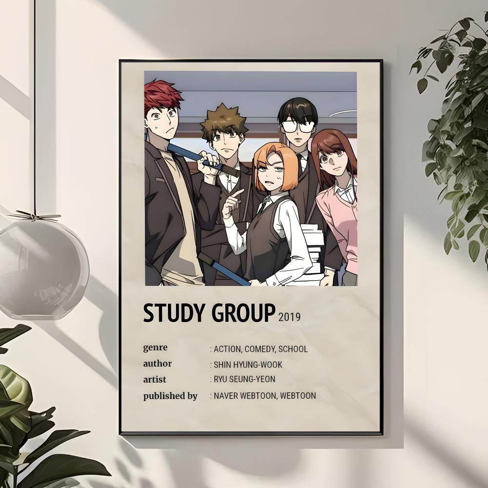 Manhwa School Action S-Study G – Interior Design Poster Bewertung und Preis