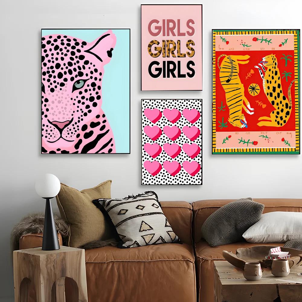 Farbenfrohes Kunstwerk W-Wild  – Interior Design Poster Bewertung und Preis