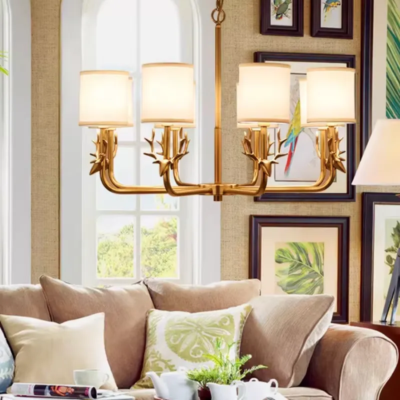 Kupfer-Kronleuchter für Wohnzi – Interior Design Living Room And Kitchen Bewertung und Preis