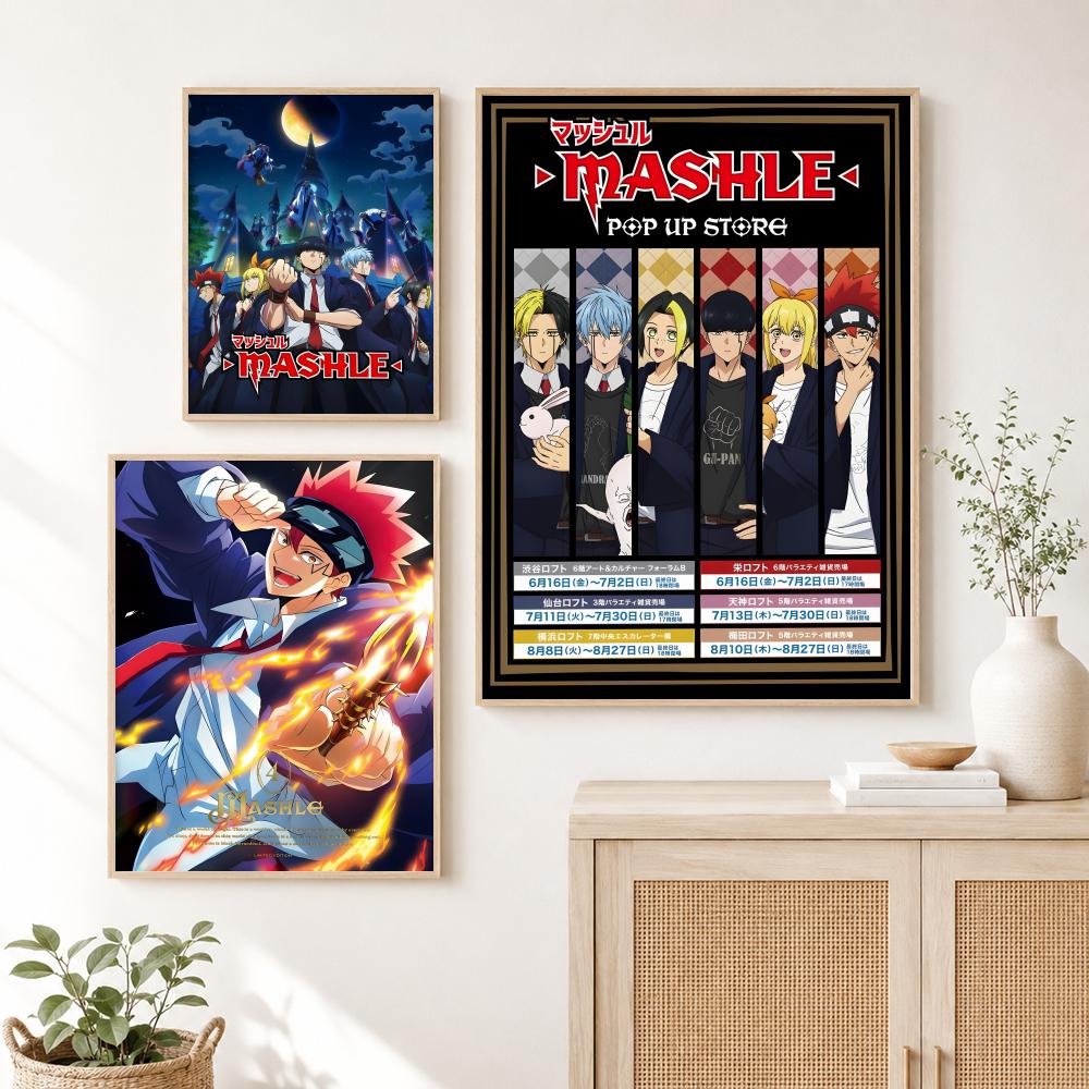 Mashle Magic and Muscles Anime – Interior Design Poster Bewertung und Preis