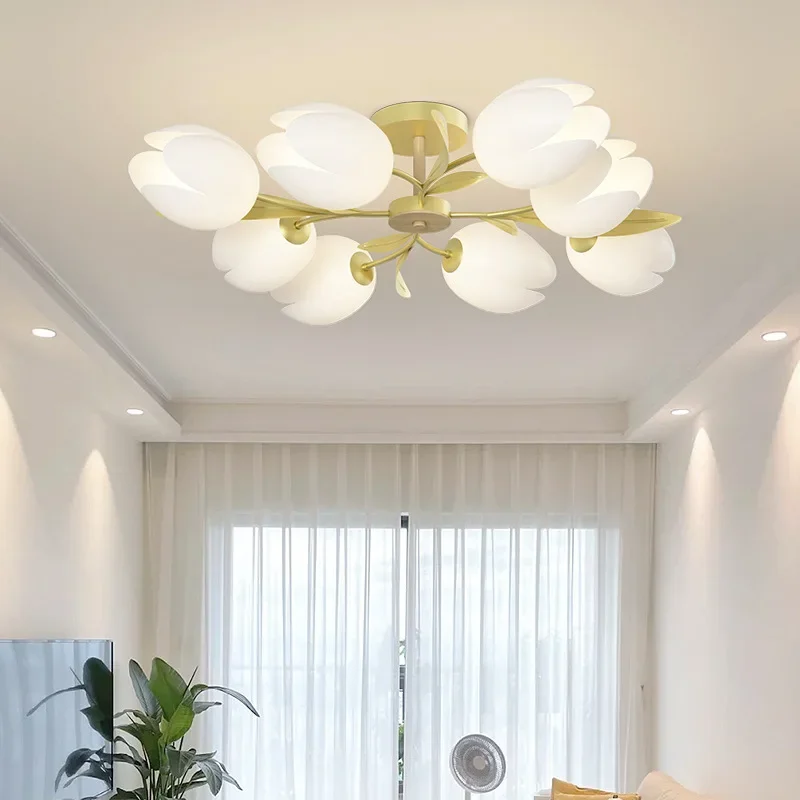 Kronleuchter mit Blumendesign, – Interior Design Living Room And Kitchen Bewertung und Preis