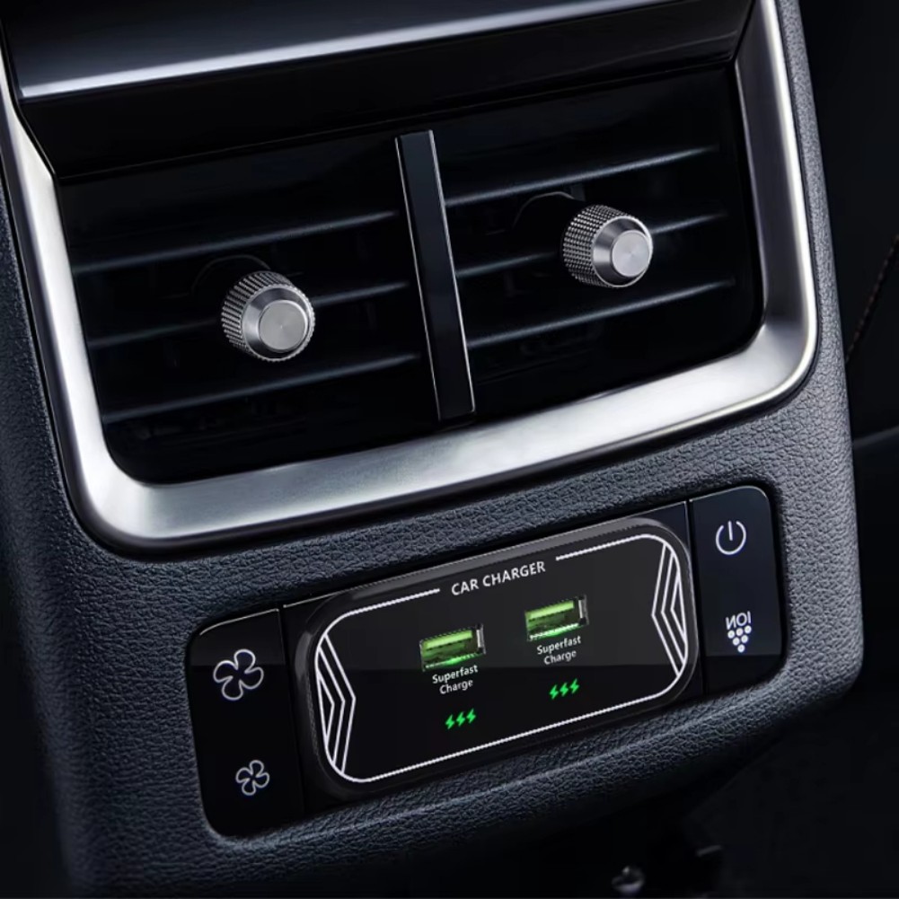 Schwarzes 45W-Autoladegerät fü – Interior Design Output Bewertung und Preis