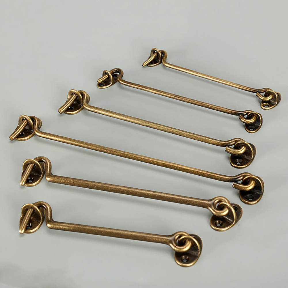 Antiker Messing-Fensterhaken/S – Antique Brass Hook Bewertung und Preis