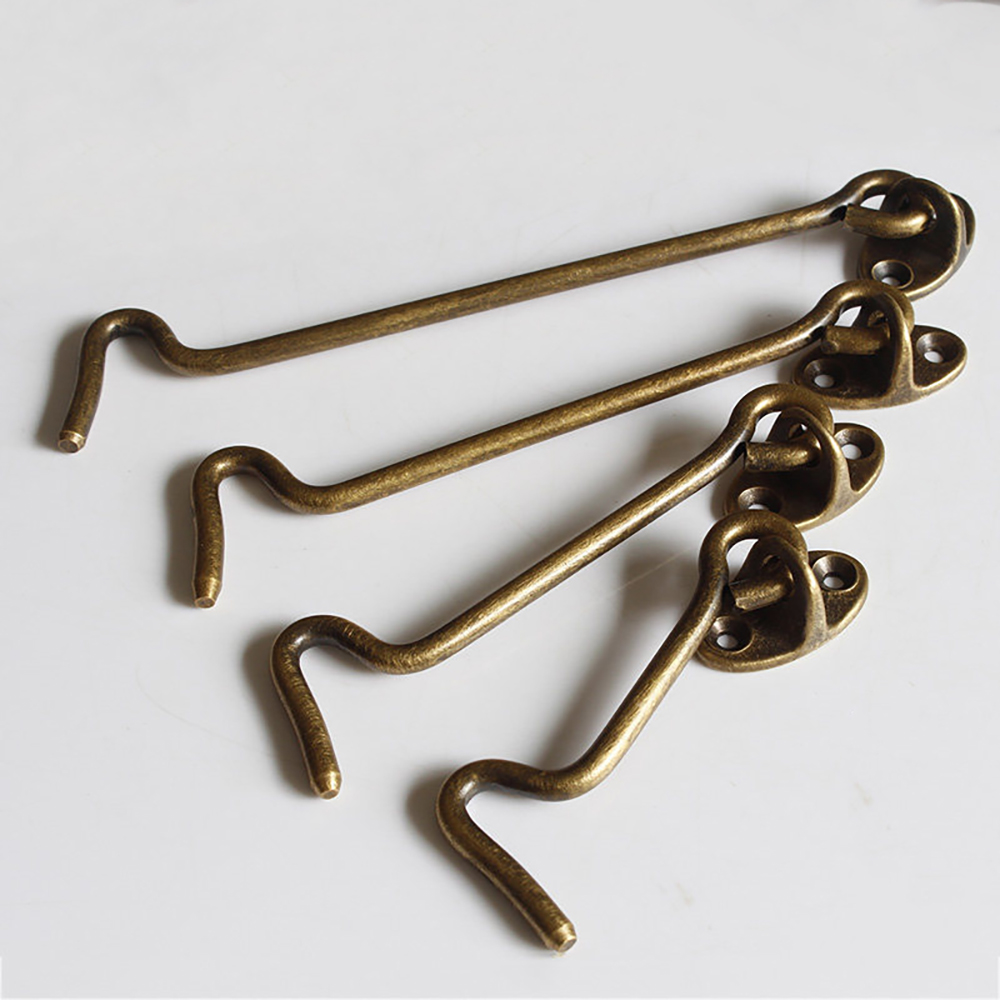 Antiker Messing-Fensterhaken/S – Antique Brass Hook Bewertung und Preis