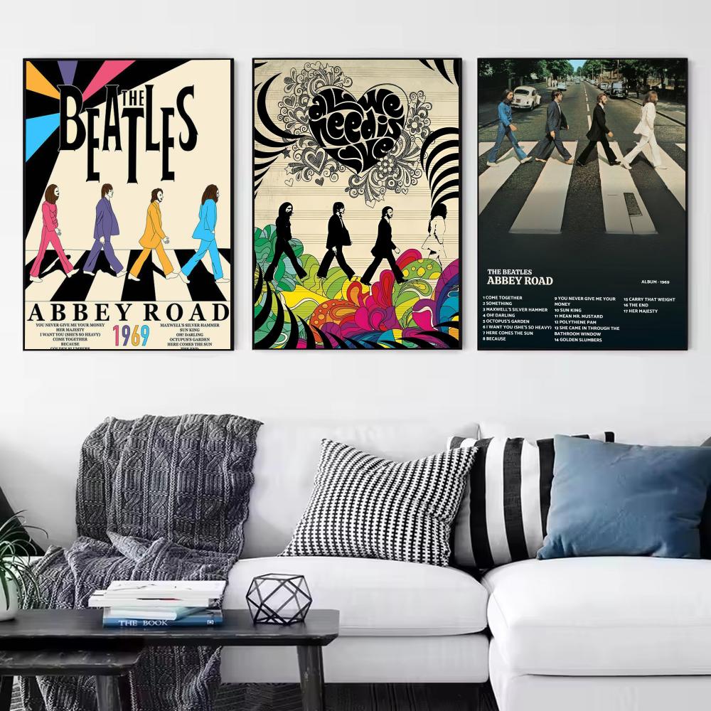 Pop-Band-T-The Beatles-Poster, – Interior Design Poster Bewertung und Preis