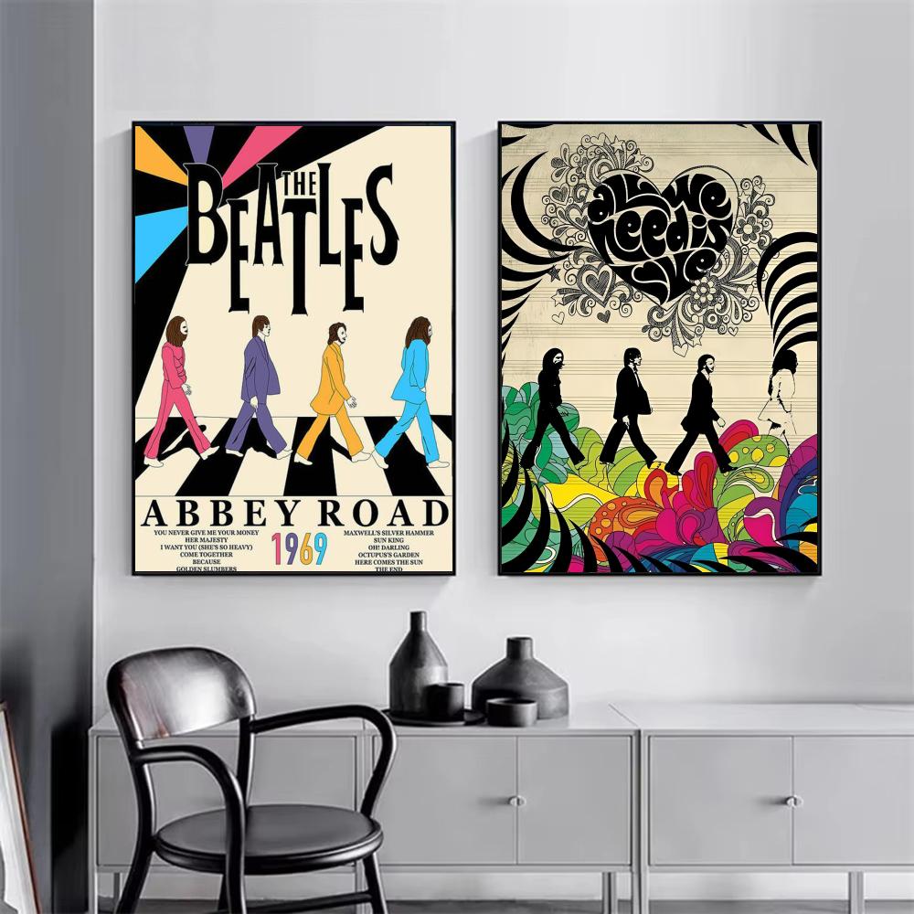 Pop-Band-T-The Beatles-Poster, – Interior Design Poster Bewertung und Preis